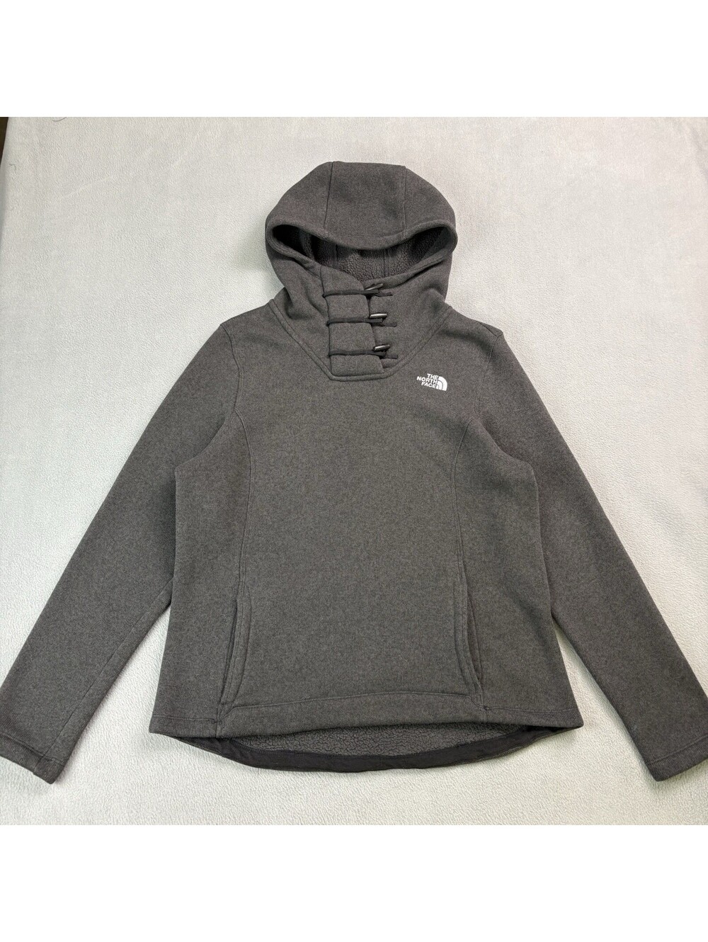 The North Face Crescent Hooded Pullover Women’s Size Large Gray
